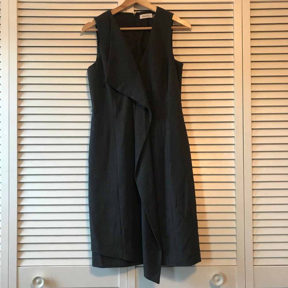 Calvin Klein grey dress